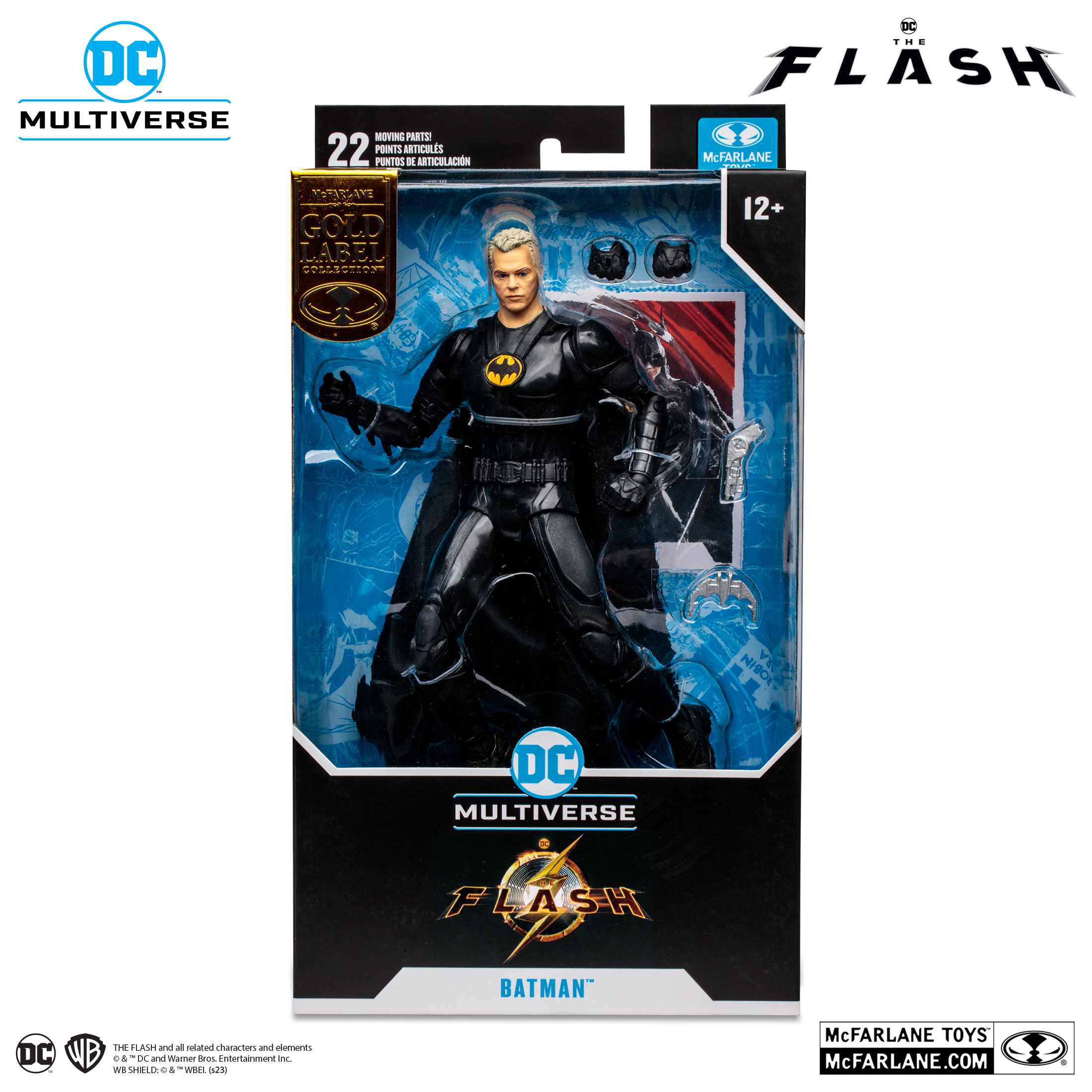 [In Stock] Batman Multiverse Unmasked (GOLD LABEL) (THE FLASH MOVIE)