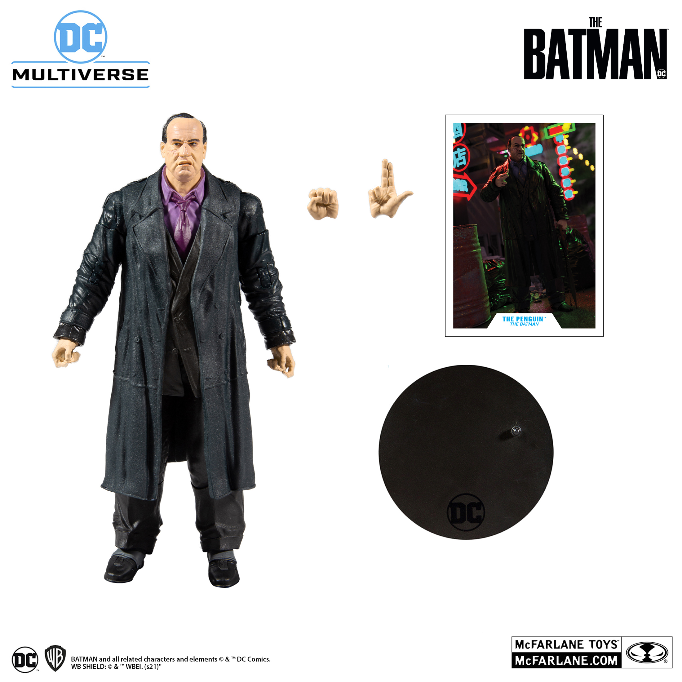 [In Stock] The Penguin (THE BATMAN MOVIE) Action Figure