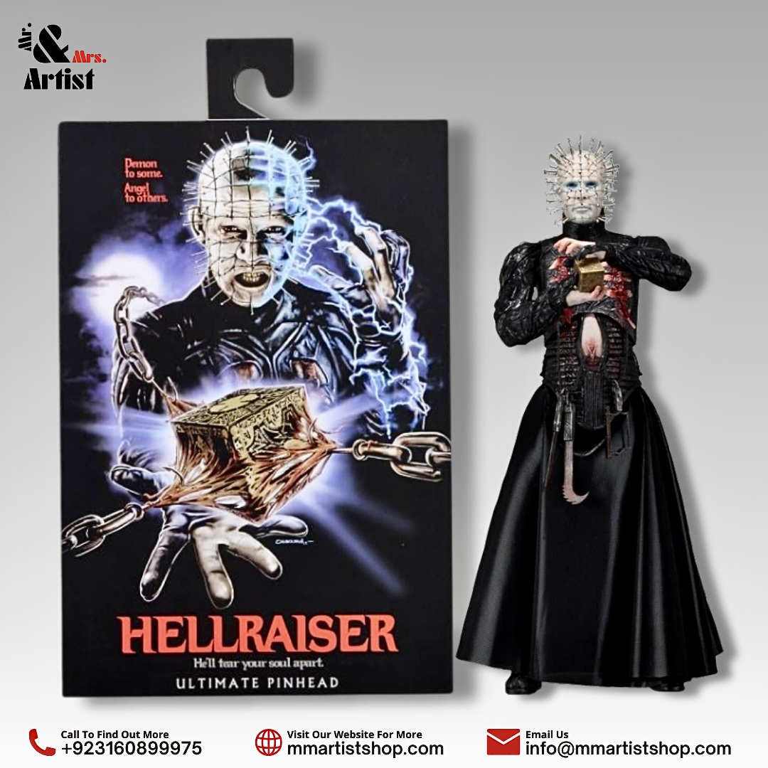 [In Stock] Hellraiser Ultimate Pinhead Action Figure