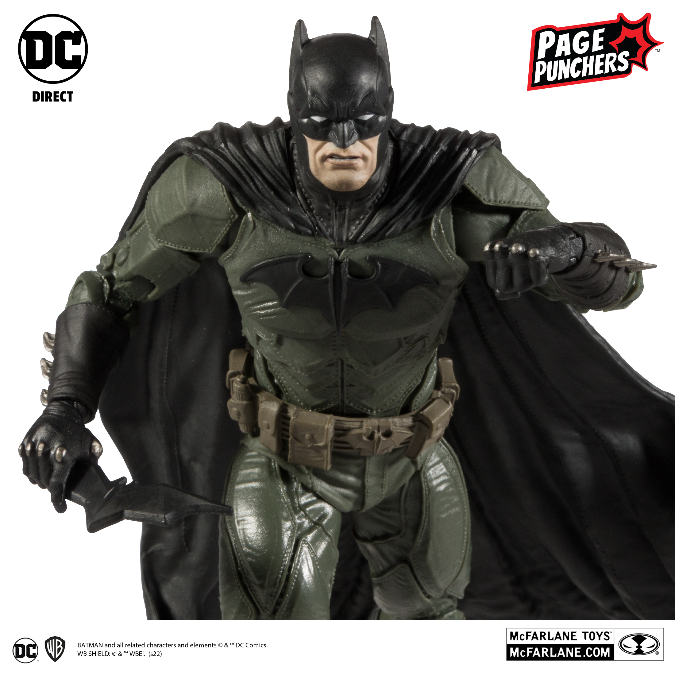 [Pre-Owned] Batman 7″ Figure With Black Adam Comic (PAGE PUNCHERS)