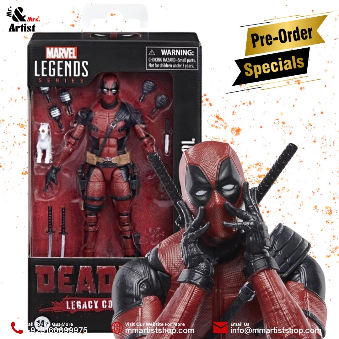 [On Order] Deadpool Marvel Legends Legacy Collection Action Figure