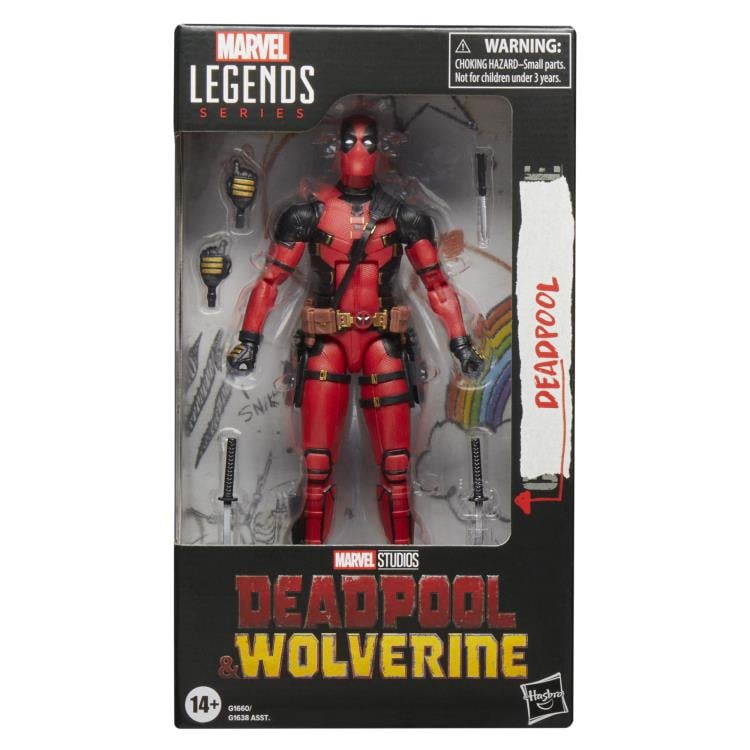 [On Order] Deadpool & Wolverine Marvel Legends Deadpool Action Figure