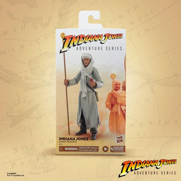 [In Stock] Indiana Jones Adventure Series Indiana Jones (Map Room) (Raiders of the Lost Ark)