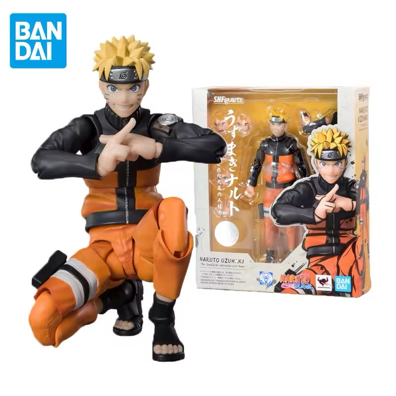 [In Stock] Naruto: Shippuden S.H.Figuarts Naruto Uzumaki (The Jinchuuriki Entrusted with Hope) Action Figure