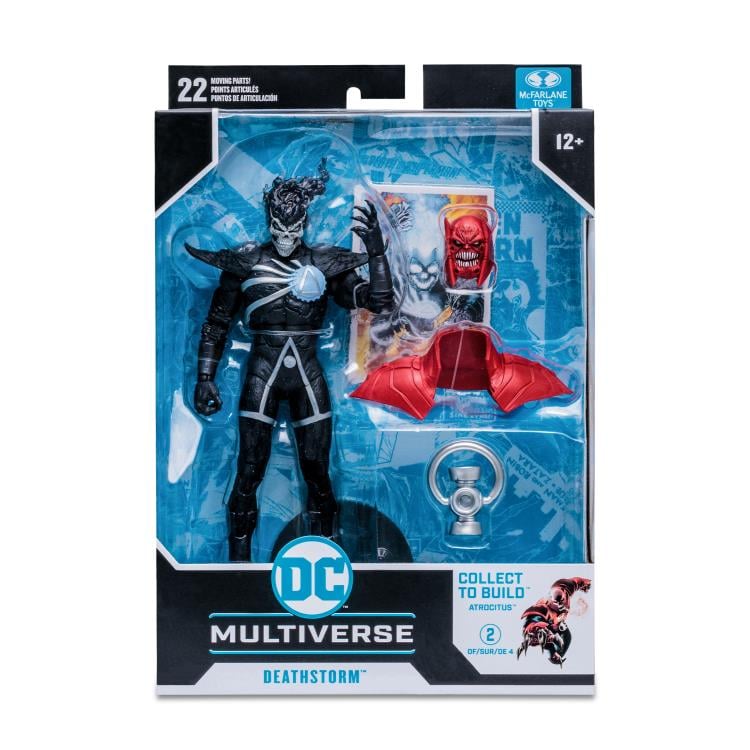 [On Order] Blackest Night DC Multiverse Deathstorm Action Figure (Collect to Build: Atrocitus)