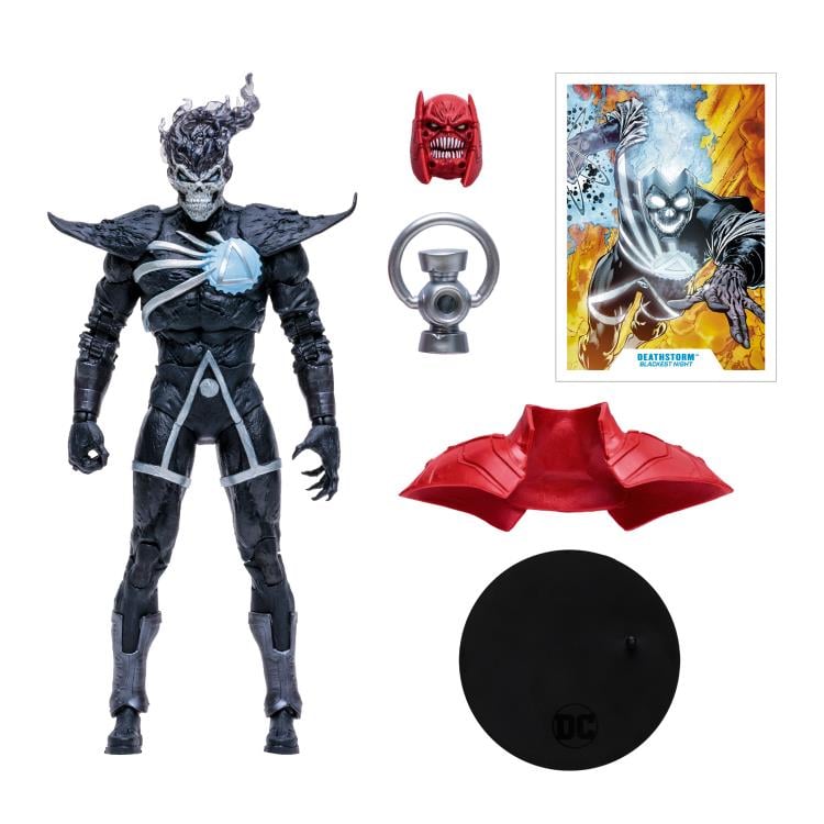 [On Order] Blackest Night DC Multiverse Deathstorm Action Figure (Collect to Build: Atrocitus)