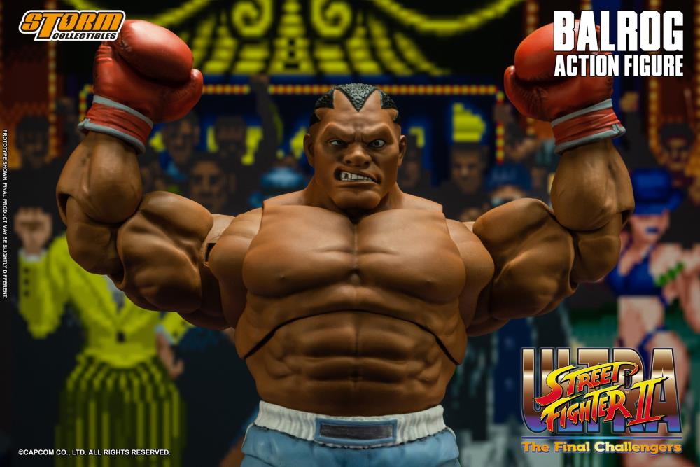 [On Order] Ultra Street Fighter II: The Final Challengers Balrog 1/12 Scale Action Figure