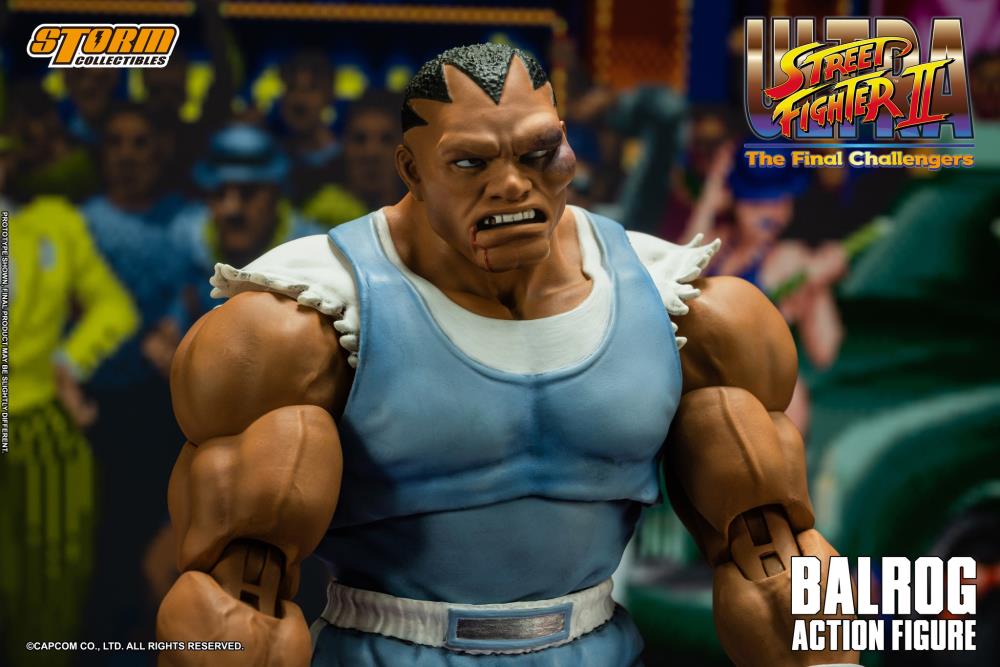 [On Order] Ultra Street Fighter II: The Final Challengers Balrog 1/12 Scale Action Figure