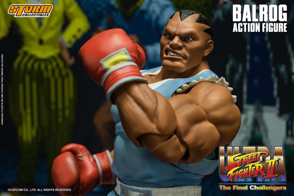 [On Order] Ultra Street Fighter II: The Final Challengers Balrog 1/12 Scale Action Figure