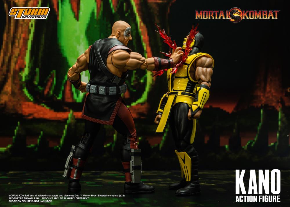 [On Order] Mortal Kombat VS Series Kano 1/12 Scale Action Figure