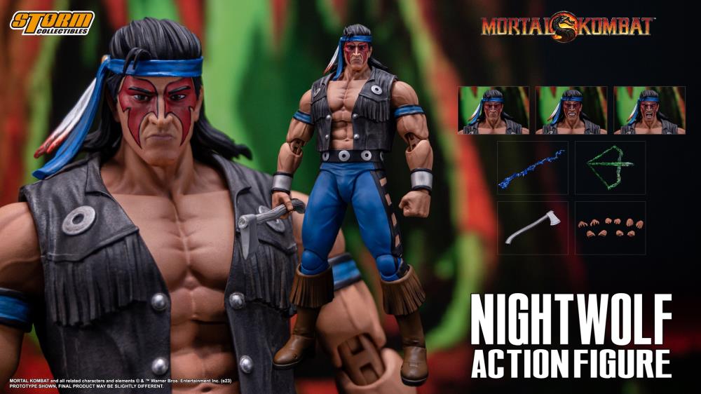 [On Order] Mortal Kombat Nightwolf 1/12 Scale Action Figure