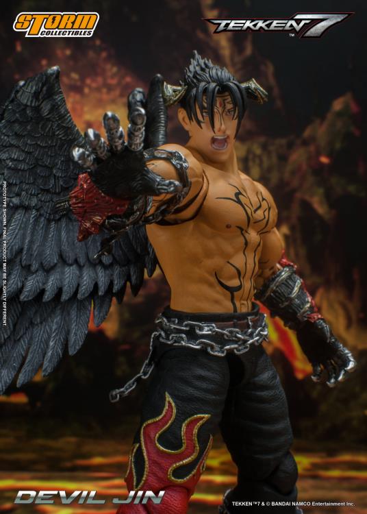 [On Order] Tekken 7 Devil Jin 1/12 Scale Action Figure