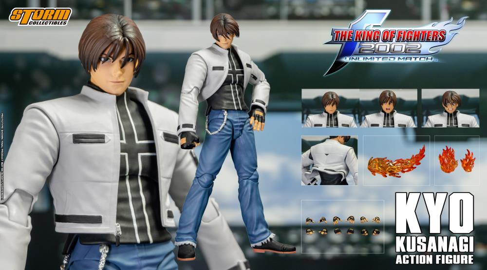 [On Order] The King of Fighters 2002 Unlimited Match Kyo Kusanagi 1/12 Scale Action Figure