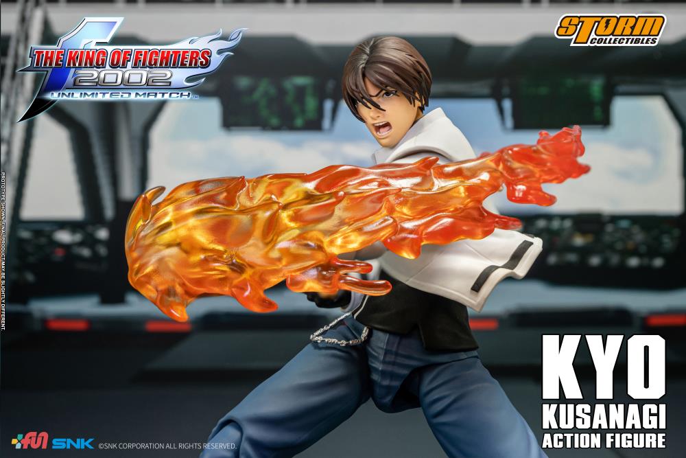 [On Order] The King of Fighters 2002 Unlimited Match Kyo Kusanagi 1/12 Scale Action Figure