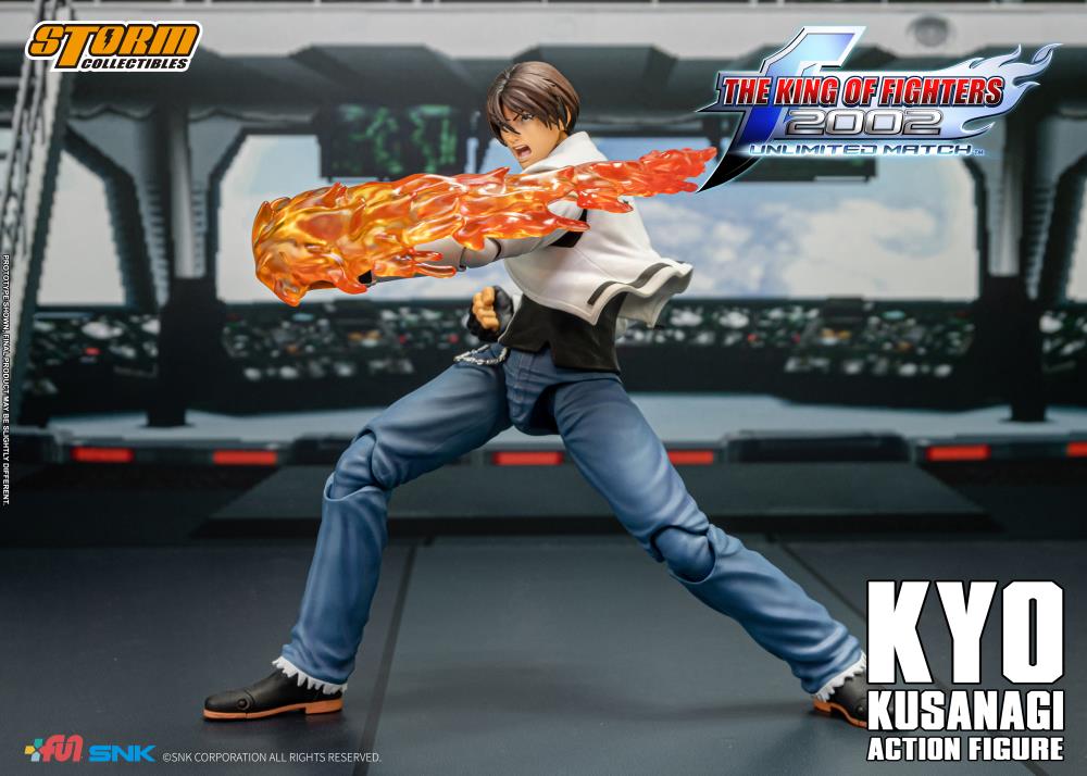 [On Order] The King of Fighters 2002 Unlimited Match Kyo Kusanagi 1/12 Scale Action Figure