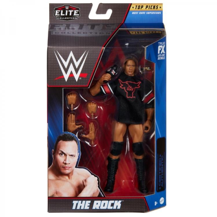 [In Stock] WWE Elite Collection Top Picks 2022 The Rock (Ver.2)