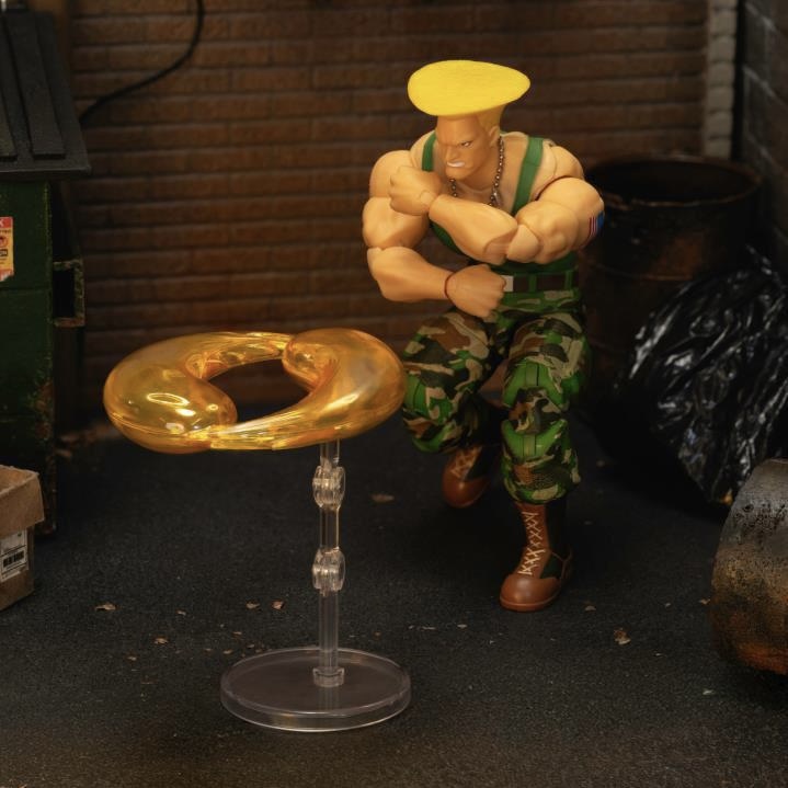 [On Order] Street Fighter II Guile 1/12 Scale Action Figure