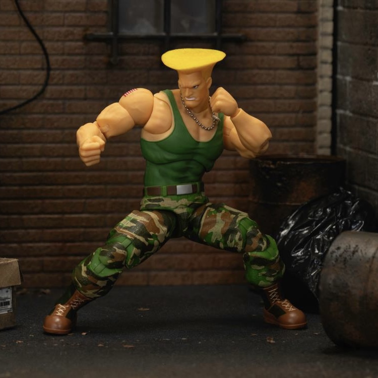 [On Order] Street Fighter II Guile 1/12 Scale Action Figure