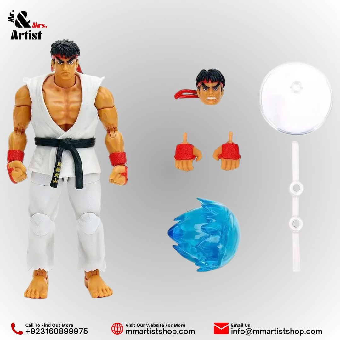 [In Stock] Ultra Street Fighter II: The Final Challengers Ryu 1/12 Scale Action Figure