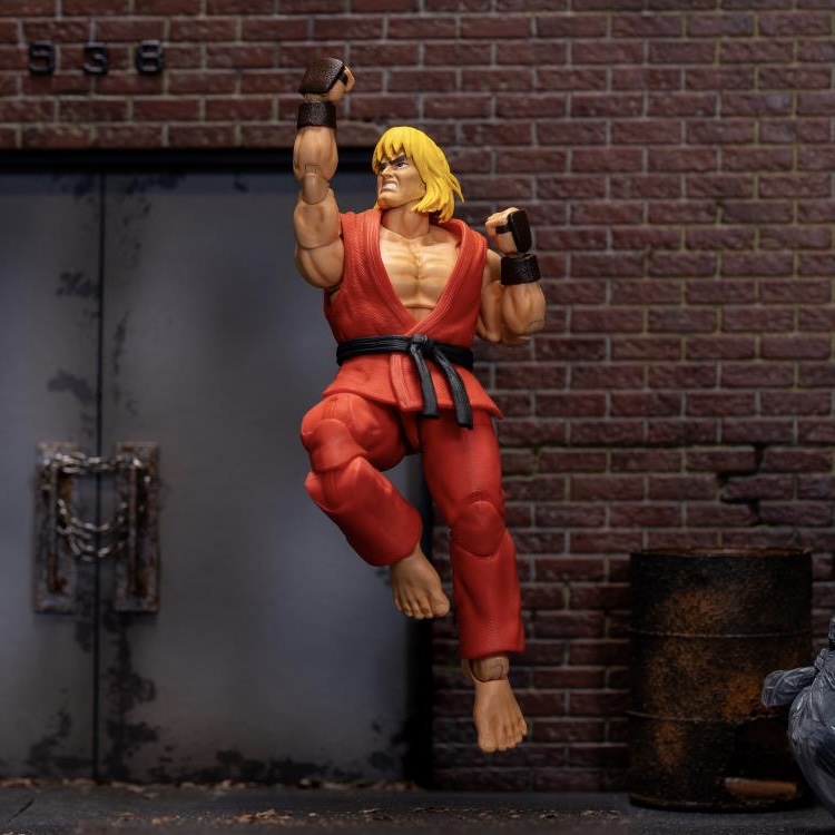 [In Stock] Ultra Street Fighter II Ken 1/12 Scale Action Figure