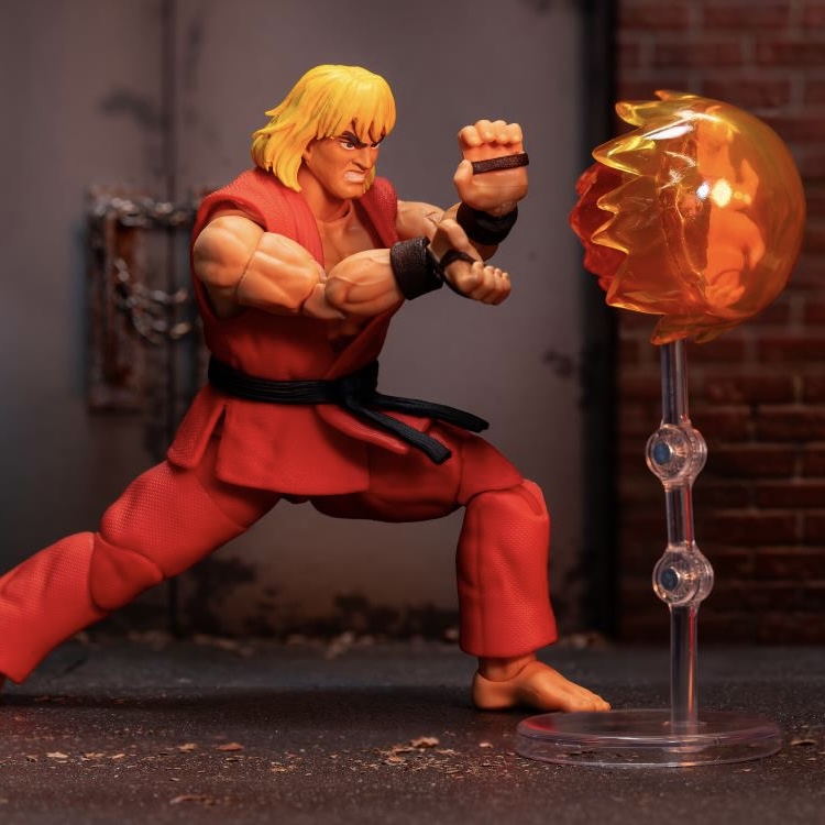 [In Stock] Ultra Street Fighter II Ken 1/12 Scale Action Figure