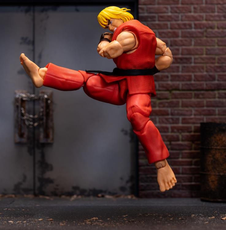 [In Stock] Ultra Street Fighter II Ken 1/12 Scale Action Figure