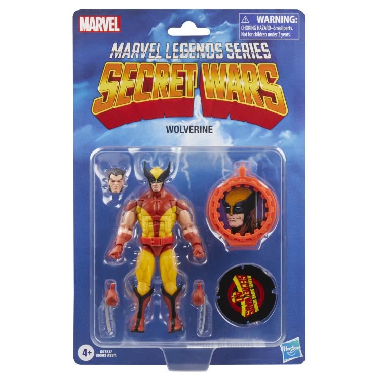 [In Stock] Secret Wars Marvel Legends Wolverine Action Figure