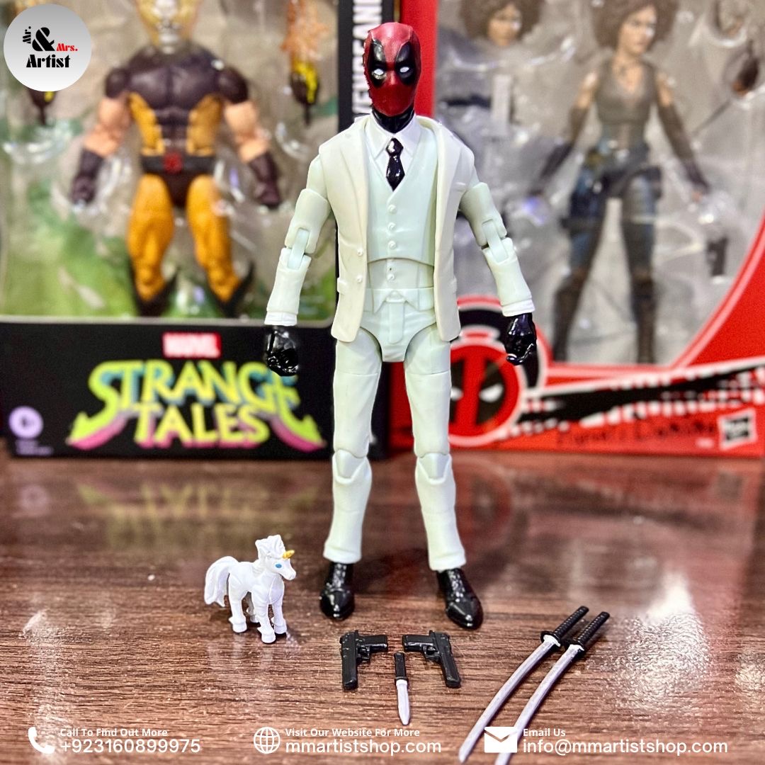 [In Stock] Customised Marvel Deadpool 6” Action Figure 