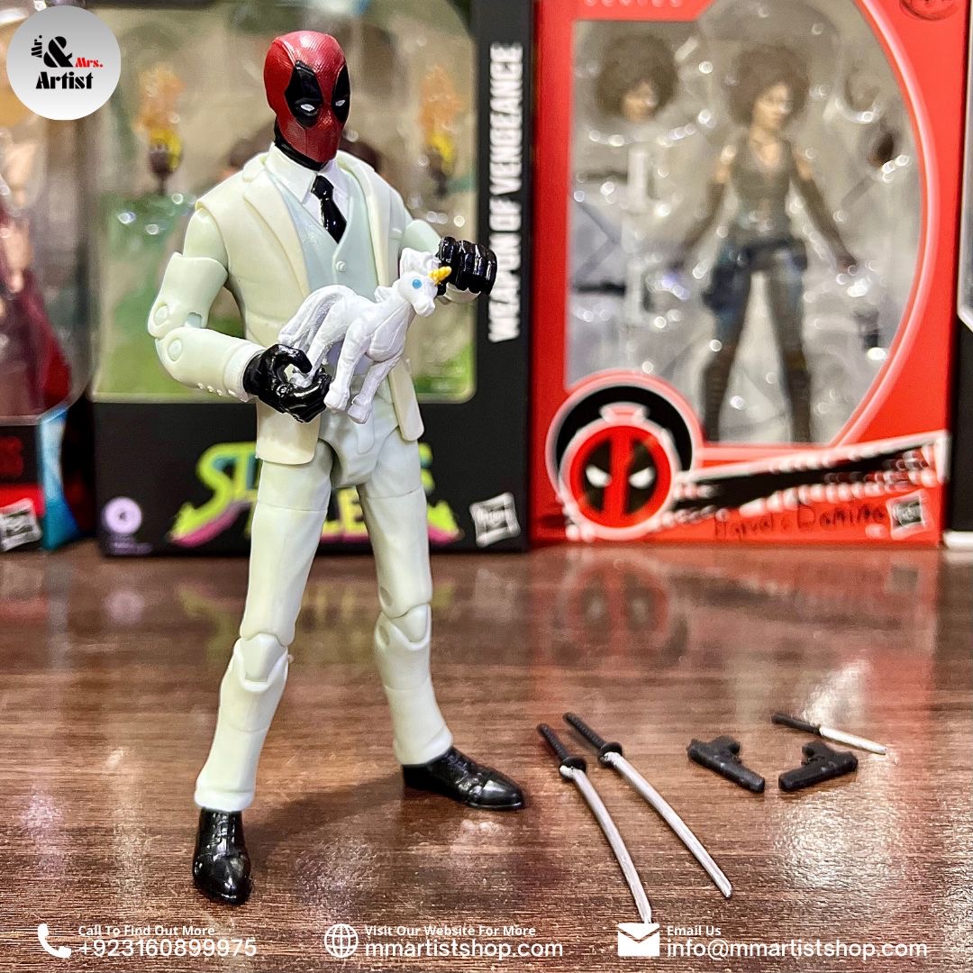 [In Stock] Customised Marvel Deadpool 6” Action Figure 
