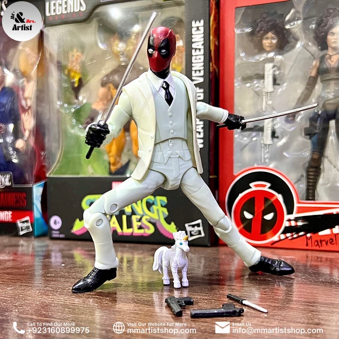 [In Stock] Customised Marvel Deadpool 6” Action Figure 