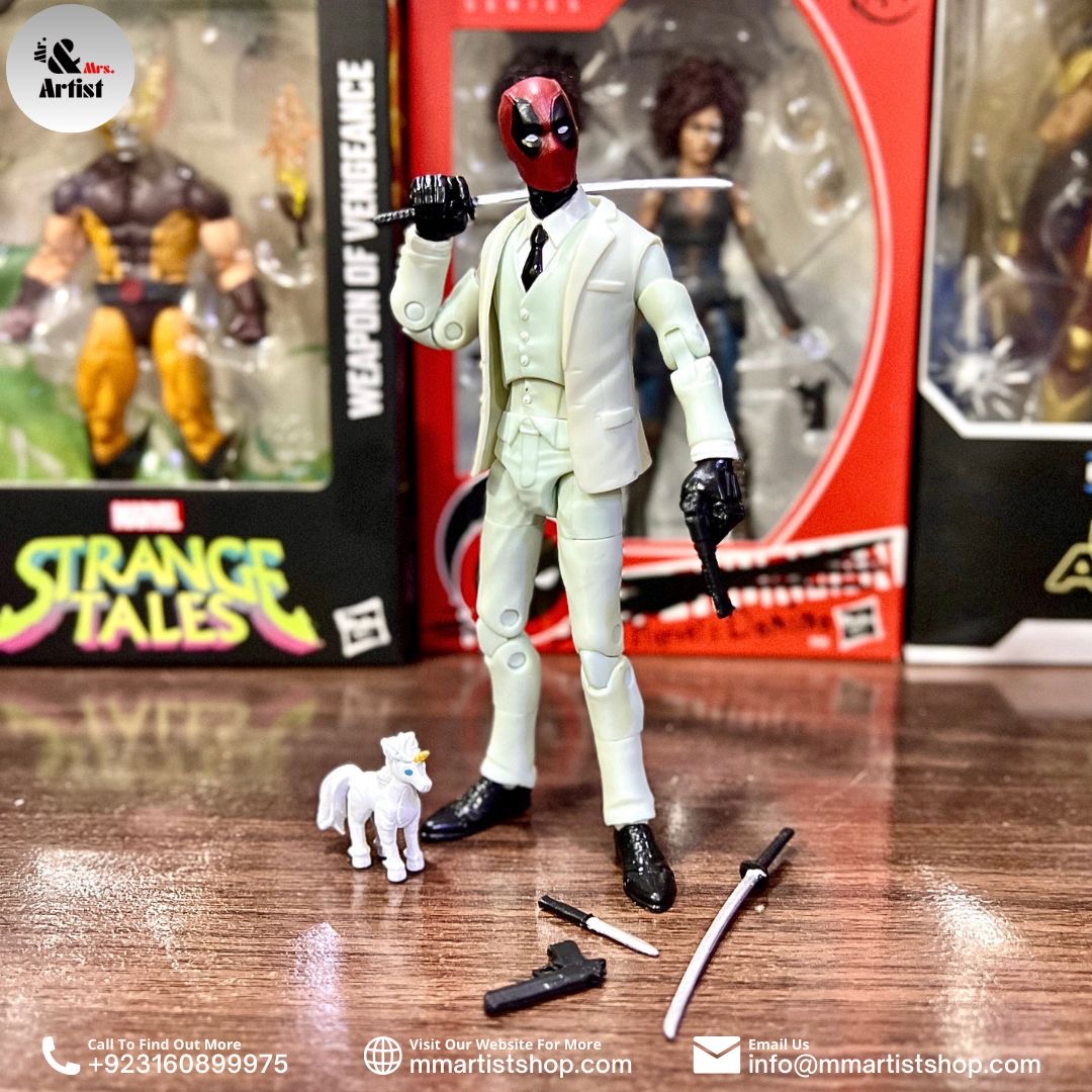 [In Stock] Customised Marvel Deadpool 6” Action Figure 