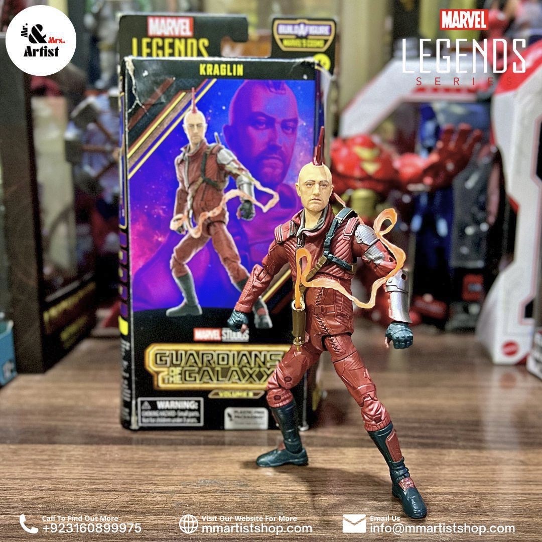 [In Stock] Guardians of the Galaxy Vol. 3 Marvel Legends Kraglin Action Figure (Marvel's Cosmo BAF)