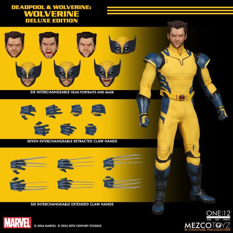 [Pre-Order] Deadpool & Wolverine One:12 Collective Wolverine (Deluxe Edition) Action Figure