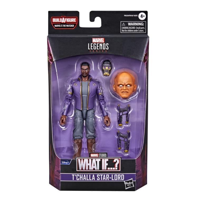 [In Stock] What If...? Marvel Legends T'Challa Star-Lord Action Figure (Marvel's The Watcher BAF)