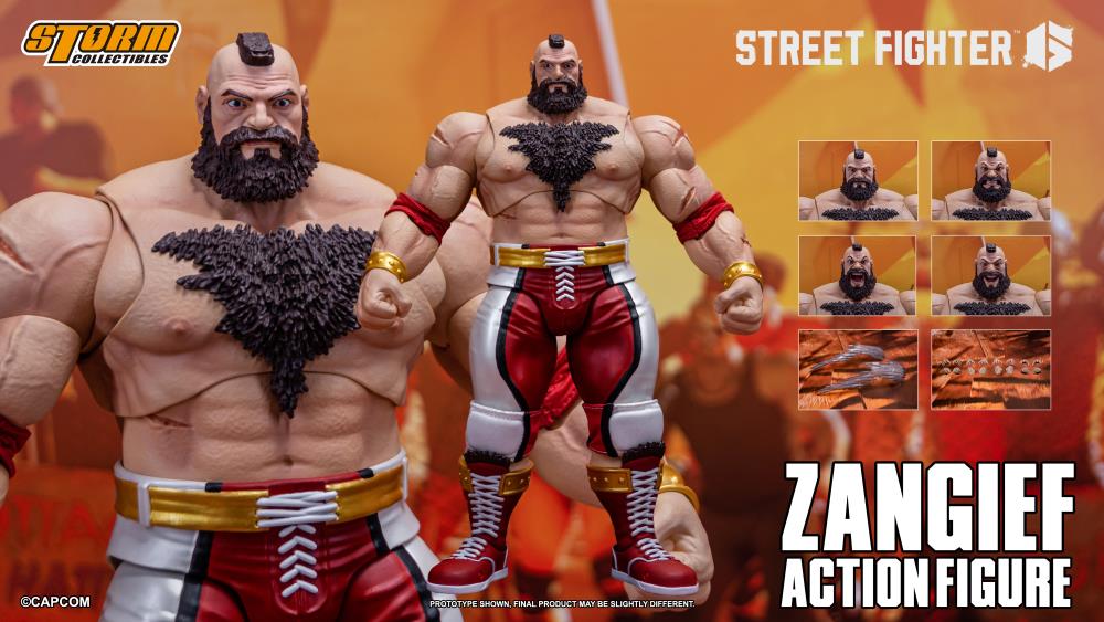 [Pre-Order] Street Fighter 6 Zangief 1/12 Scale Action Figure