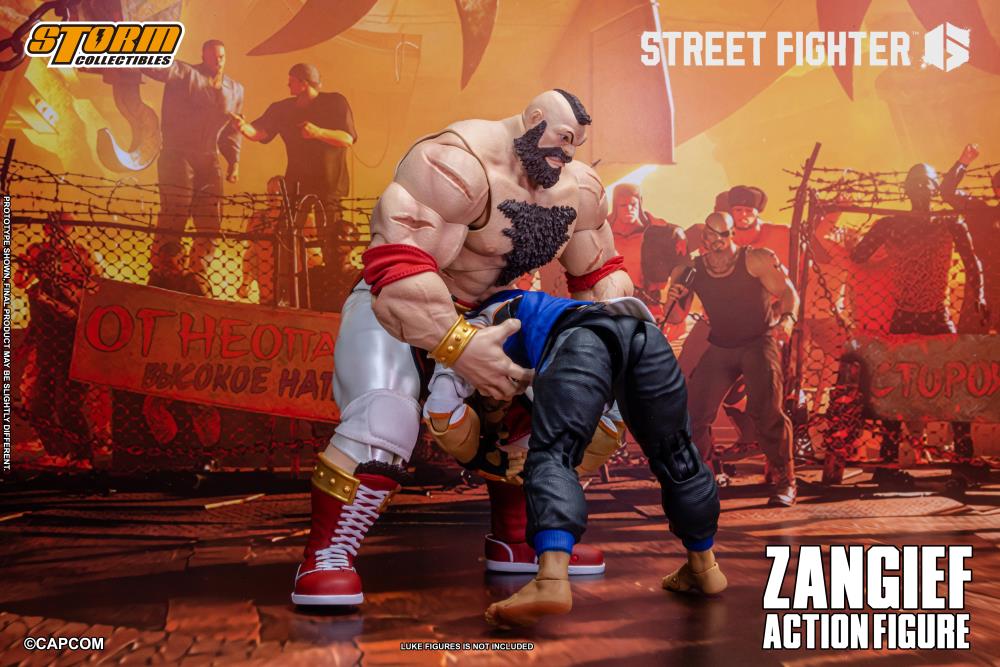 [Pre-Order] Street Fighter 6 Zangief 1/12 Scale Action Figure