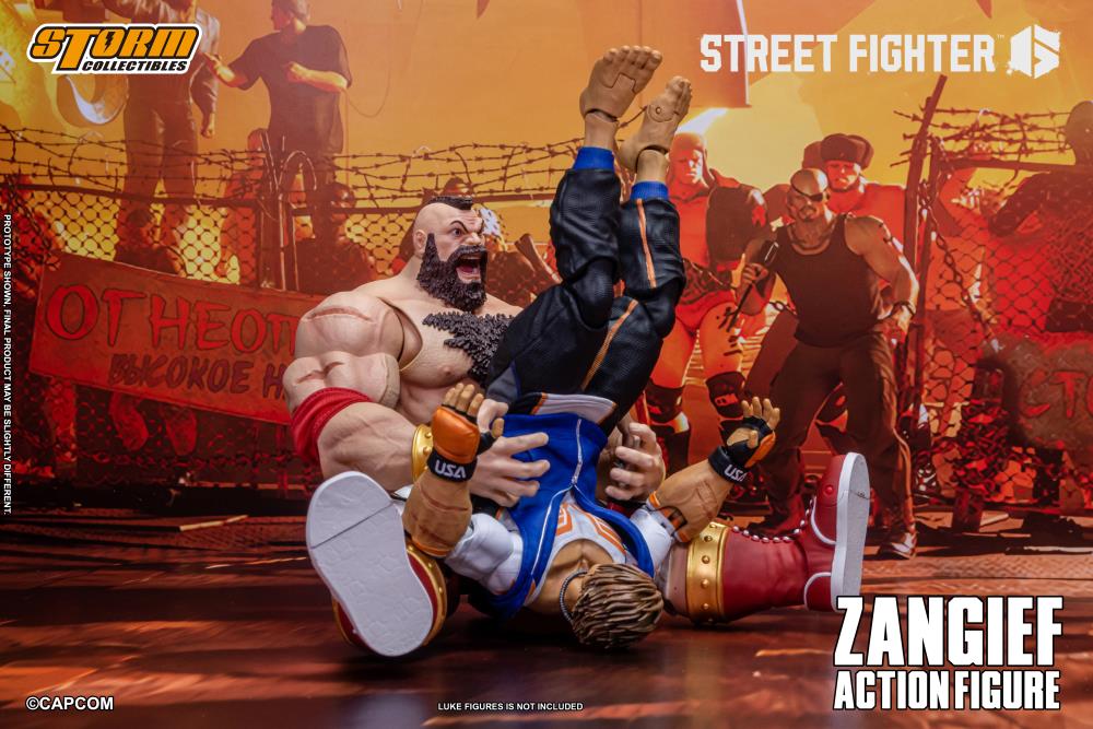 [Pre-Order] Street Fighter 6 Zangief 1/12 Scale Action Figure