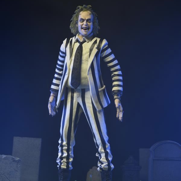 [On Order] Beetlejuice (Black and White Suit) Action Figure