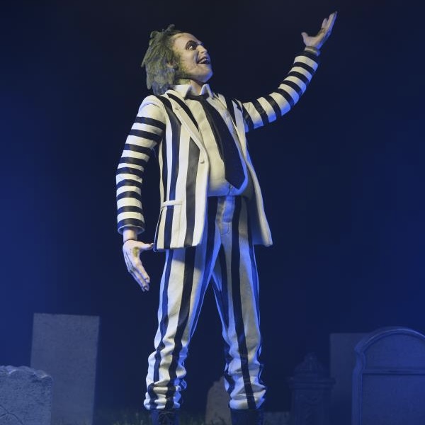 [On Order] Beetlejuice (Black and White Suit) Action Figure