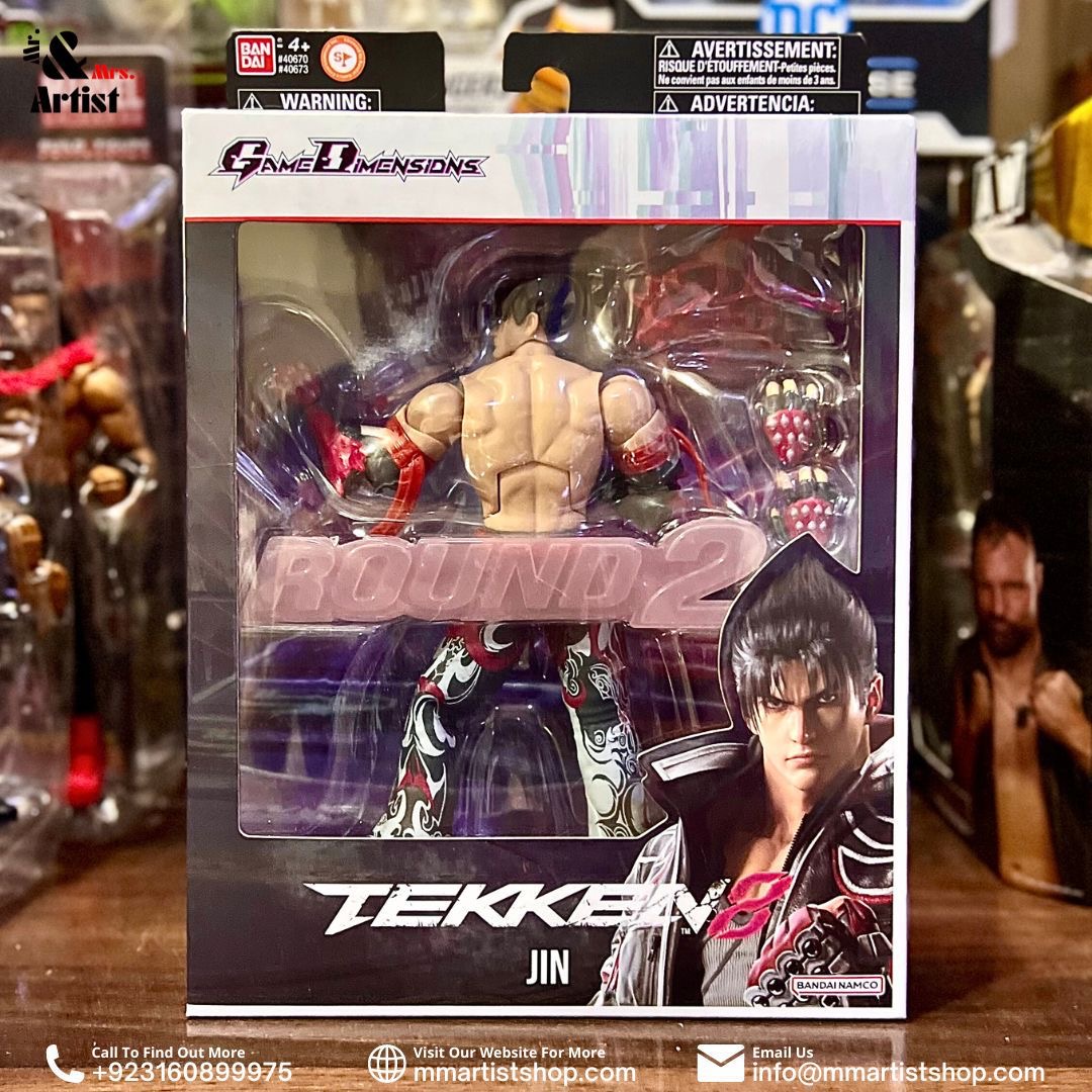 [In Stock] Tekken 8 GameDimensions Jin Kazama Action Figure