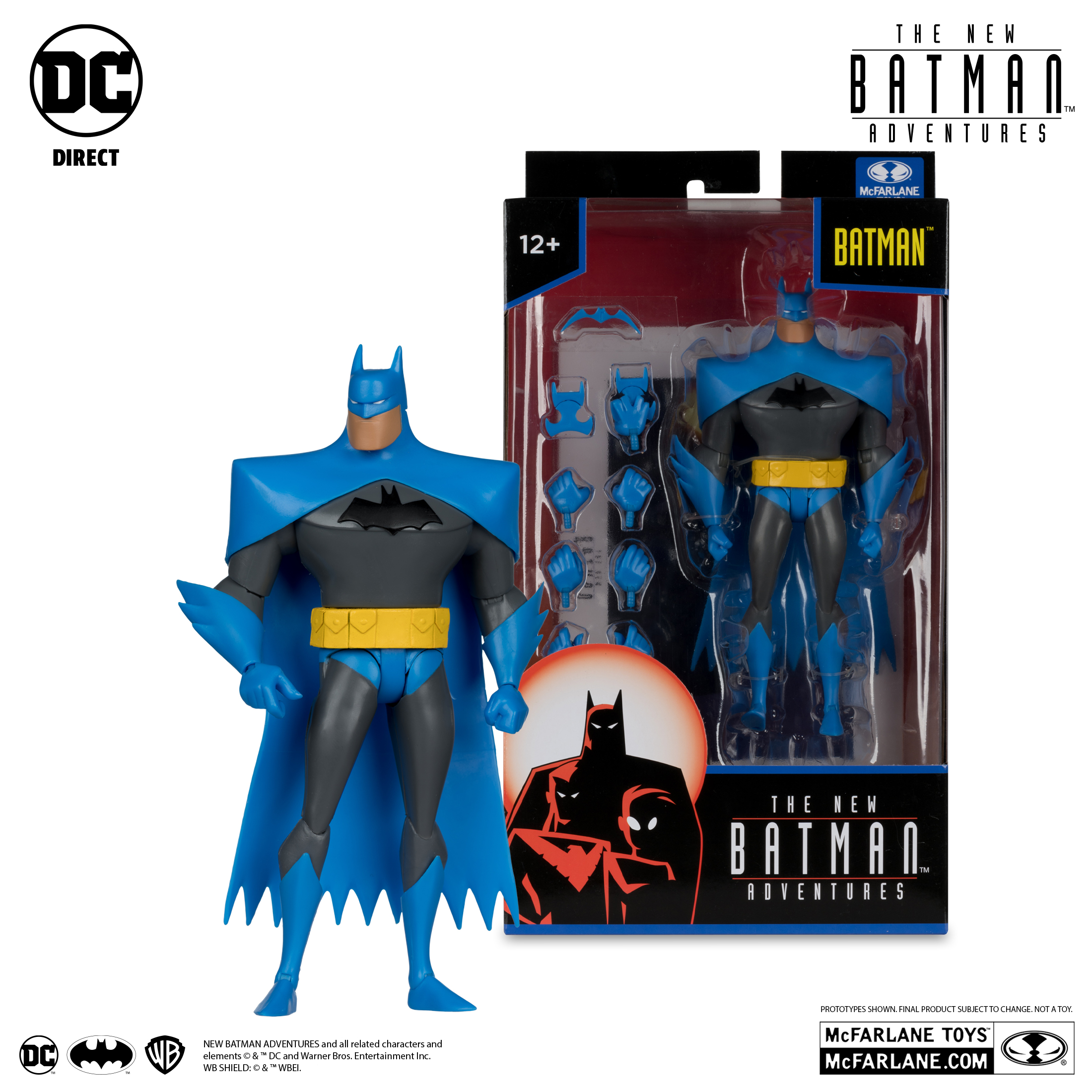 [On Order] The New Batman Adventures Batman (Blue/Grey) Action Figure
