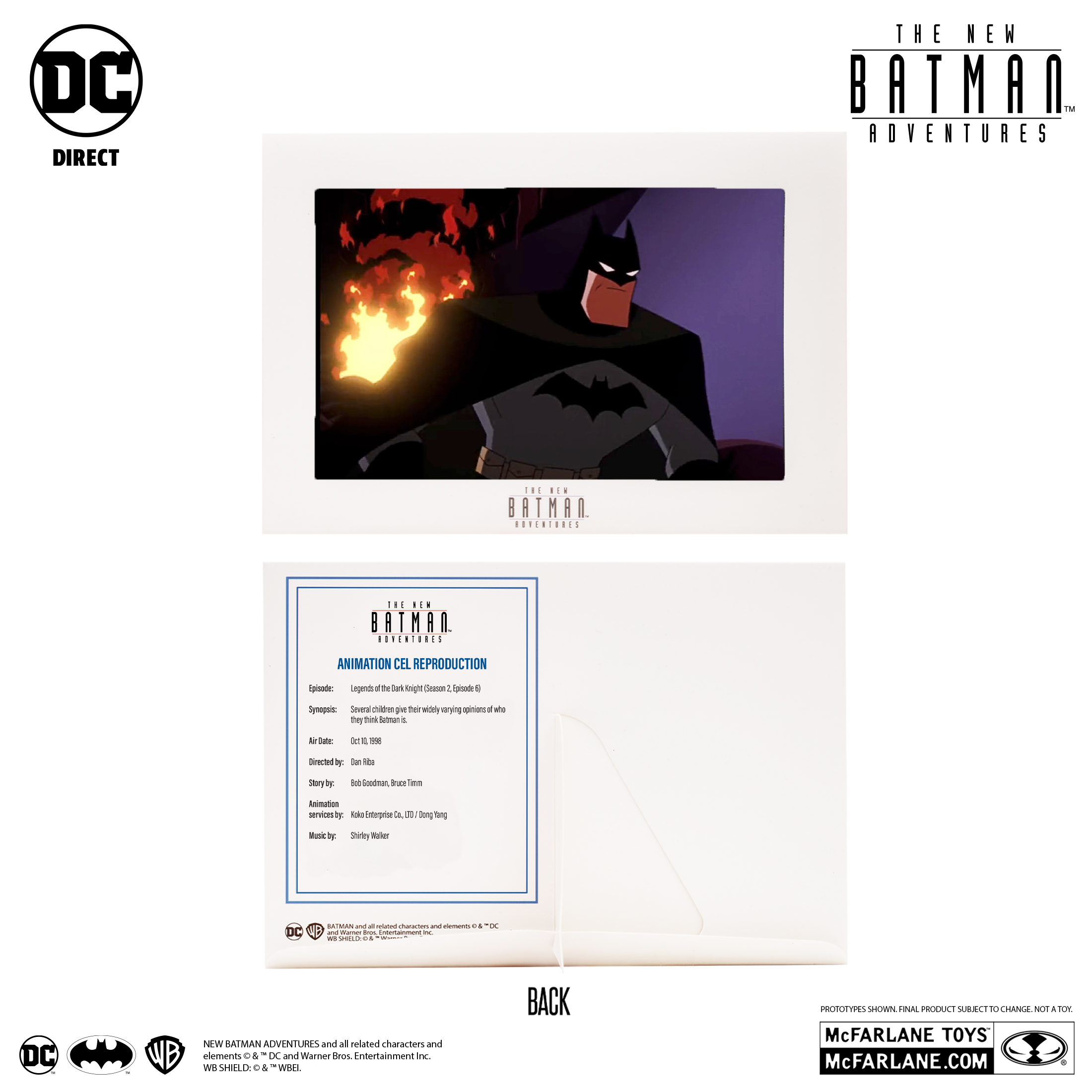 [On Order] The New Batman Adventures Batman (Blue/Grey) Action Figure