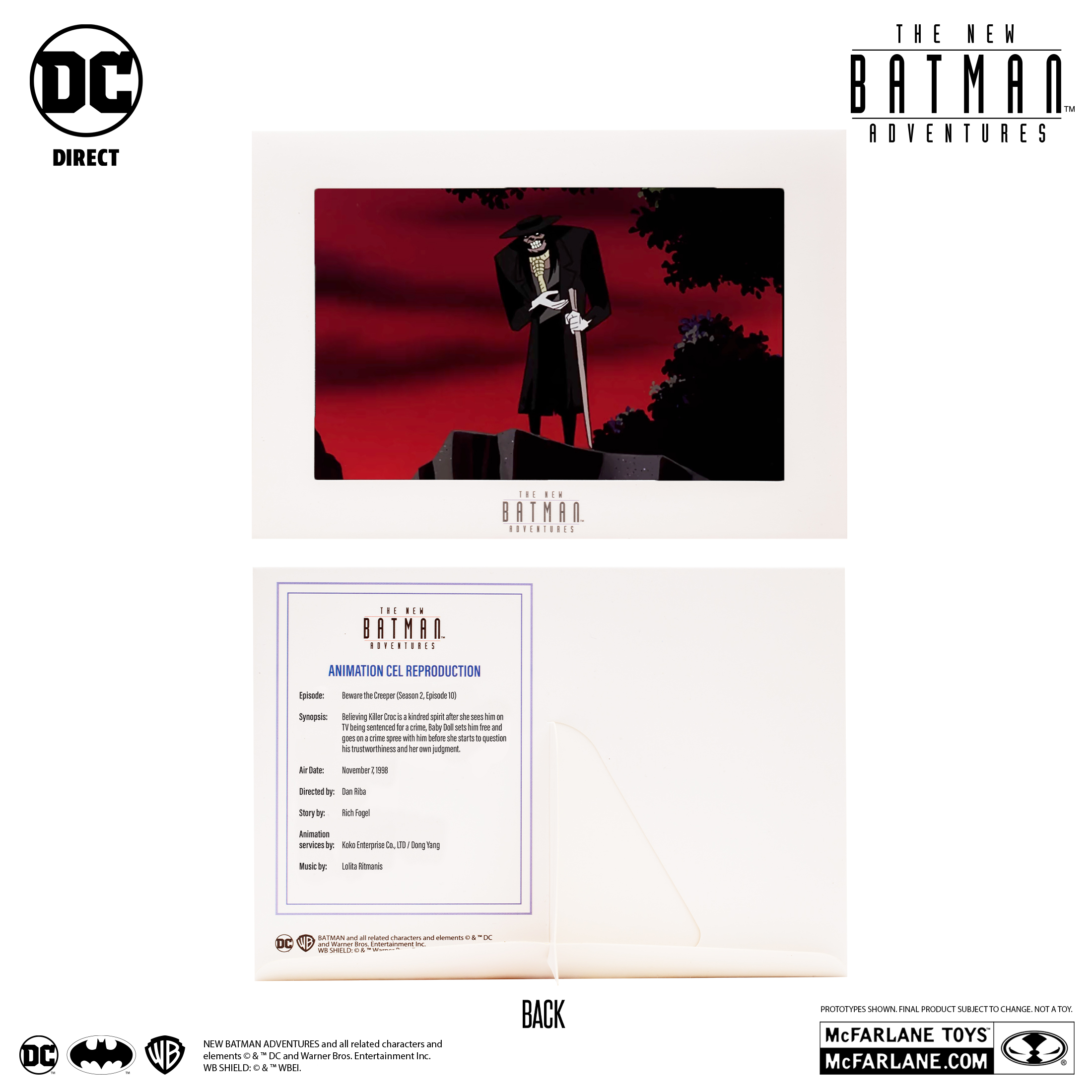 [On Order] The New Batman Adventures Scarecrow Action Figure