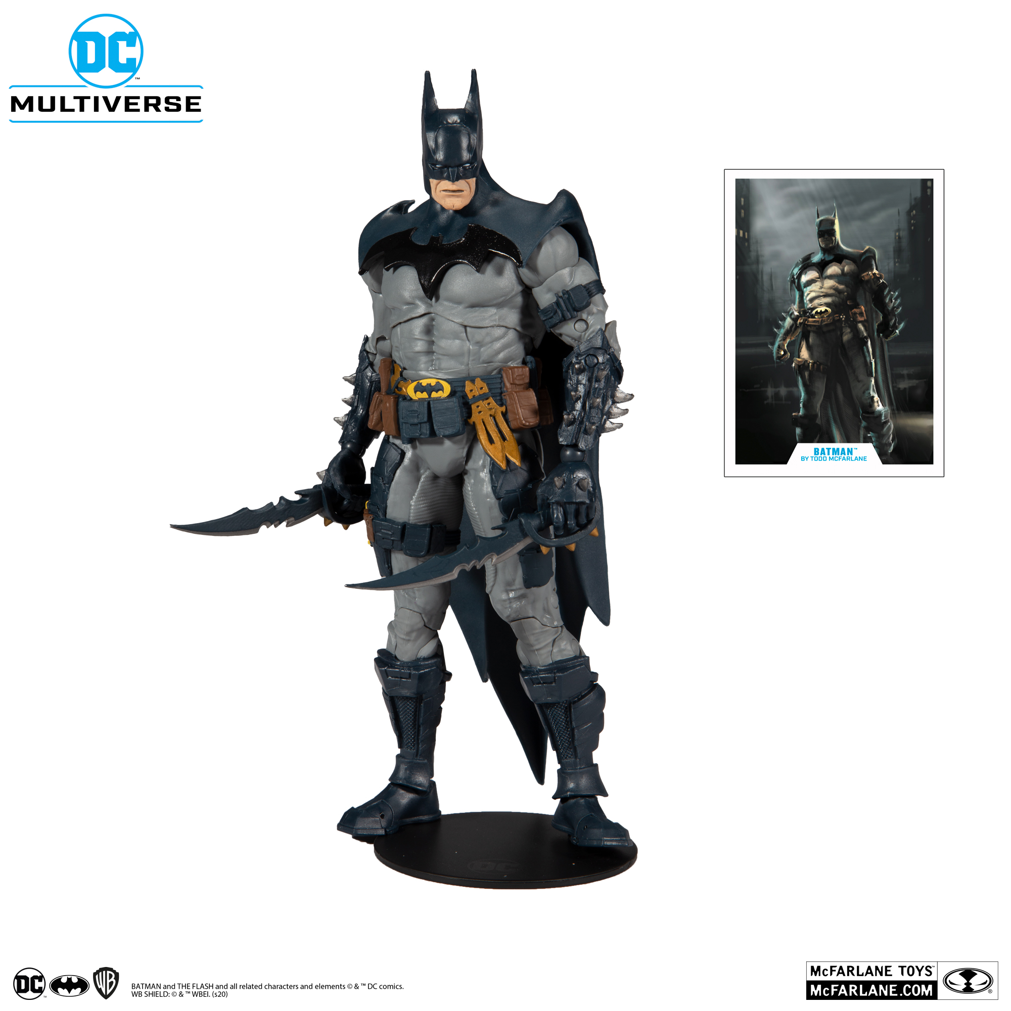 [In Stock] DC Comics DC Multiverse Batman (Todd McFarlane) Action Figure