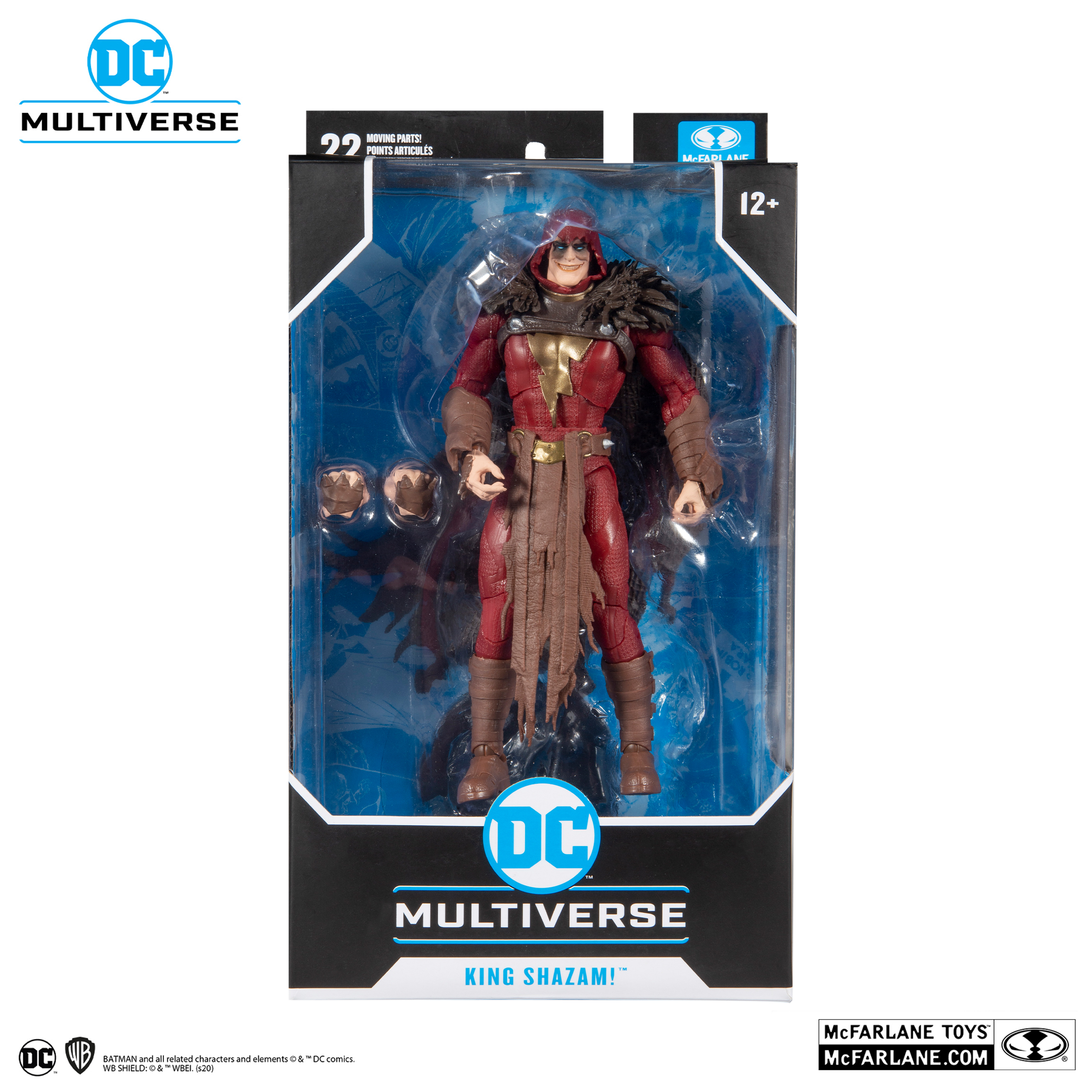 [In Stock] King Shazam! DC Multiverse Shazam! The Infected Action Figure