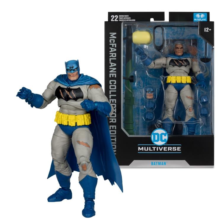 [On Order] Batman: The Dark Knight Returns DC Multiverse Collector Edition Batman (Battle Damage Blue) Action Figure