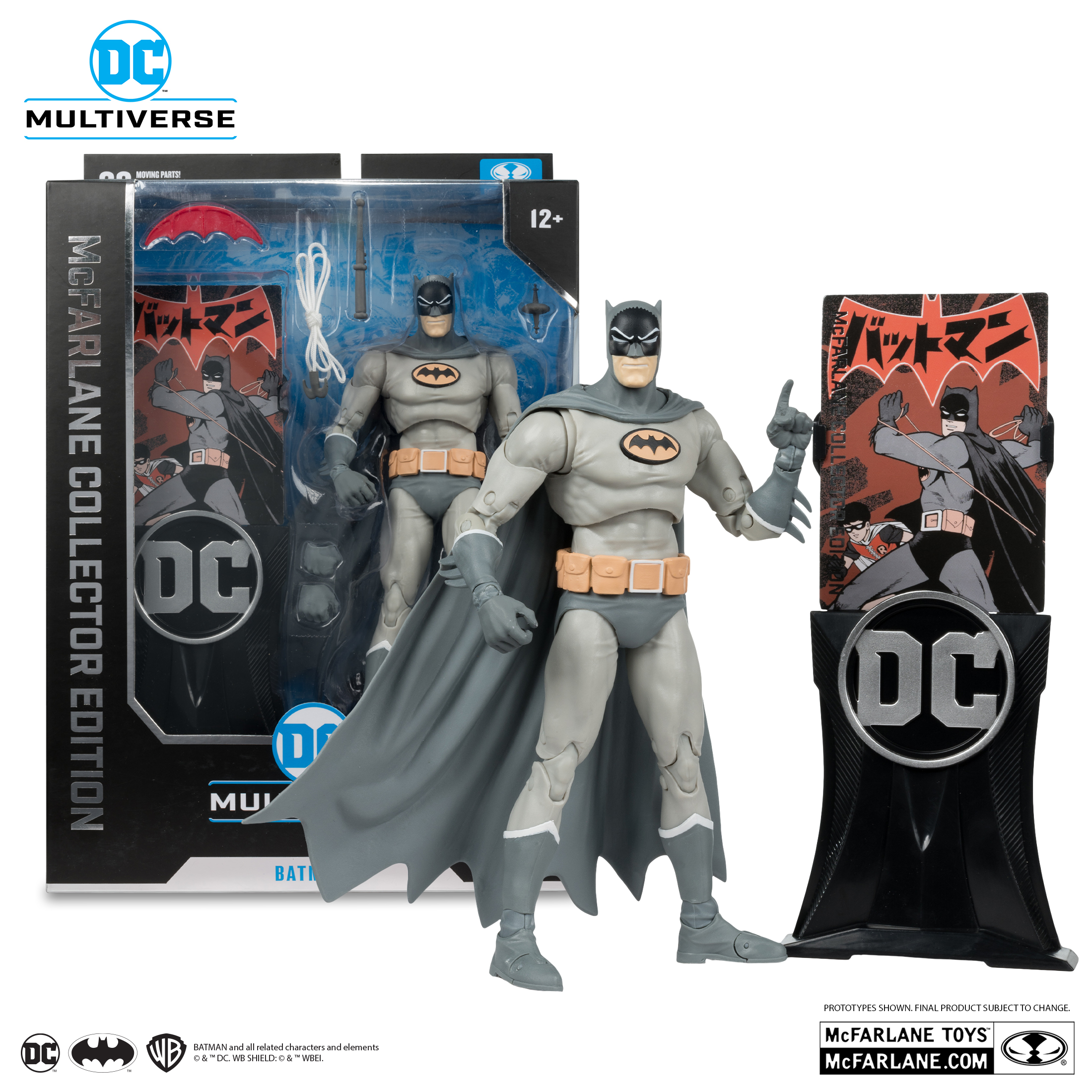 [In Stock] Bat-Manga DC Multiverse Collector Edition Batman Action Figure