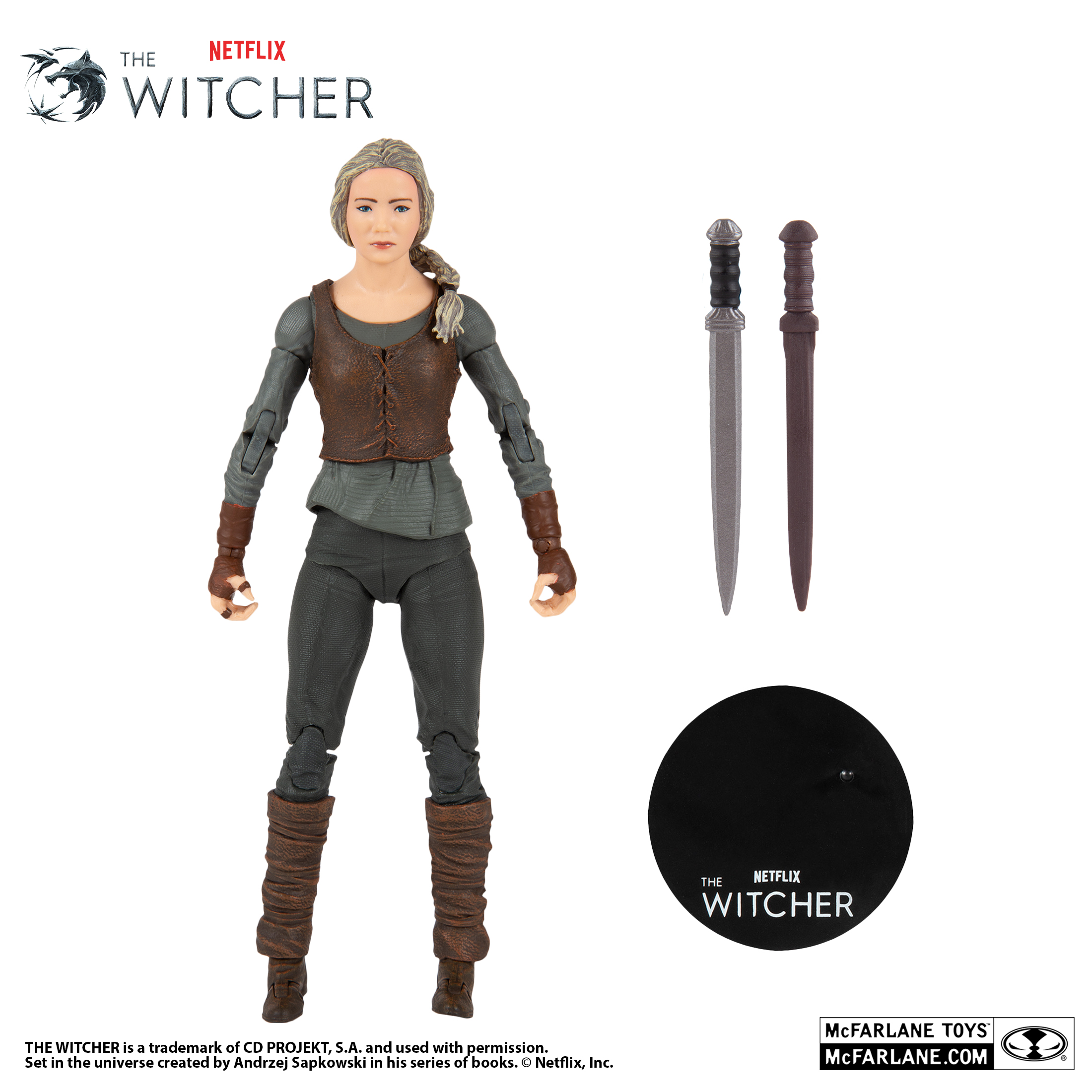 [In Stock] The Witcher (Netflix) Ciri (Season 2) Action Figure