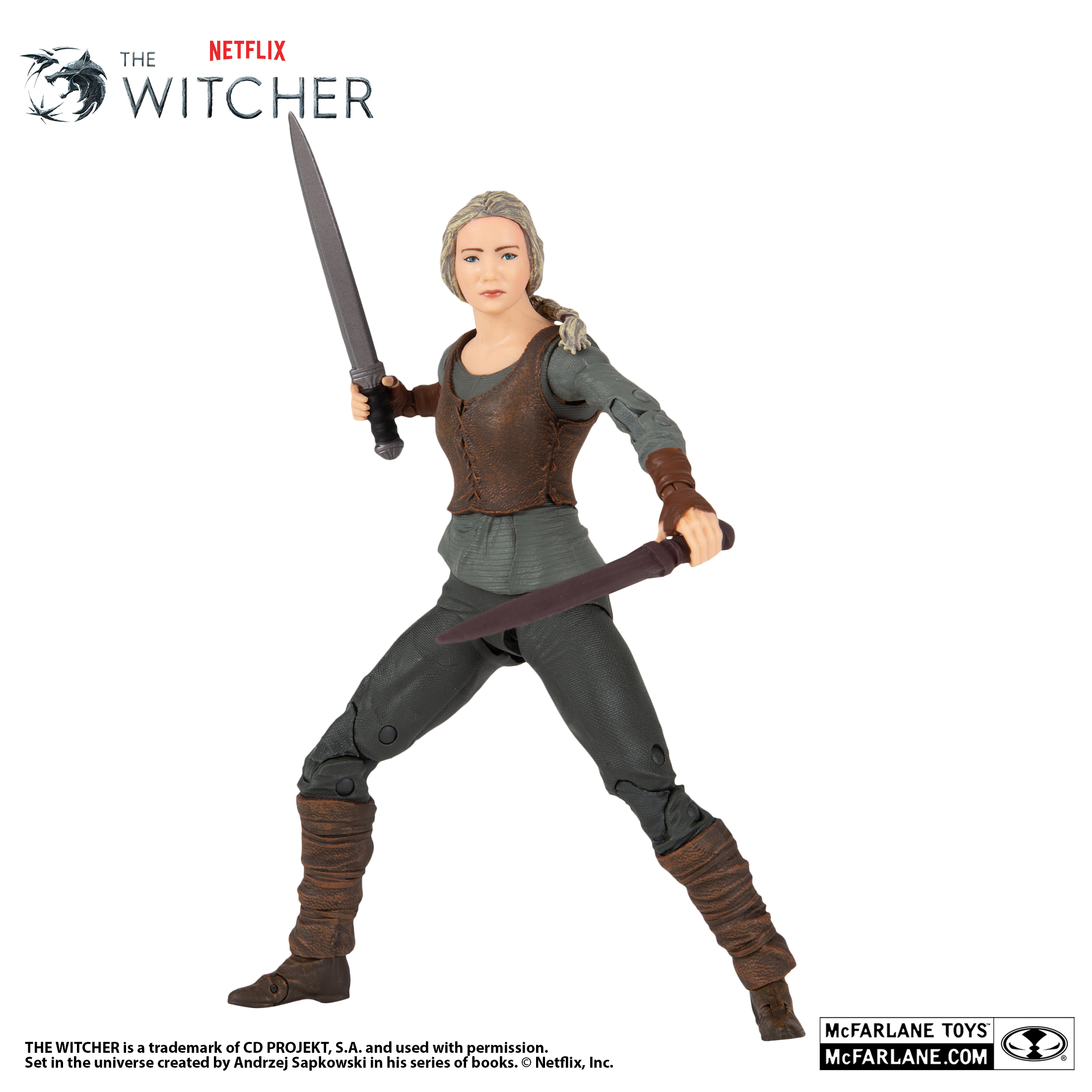[In Stock] The Witcher (Netflix) Ciri (Season 2) Action Figure