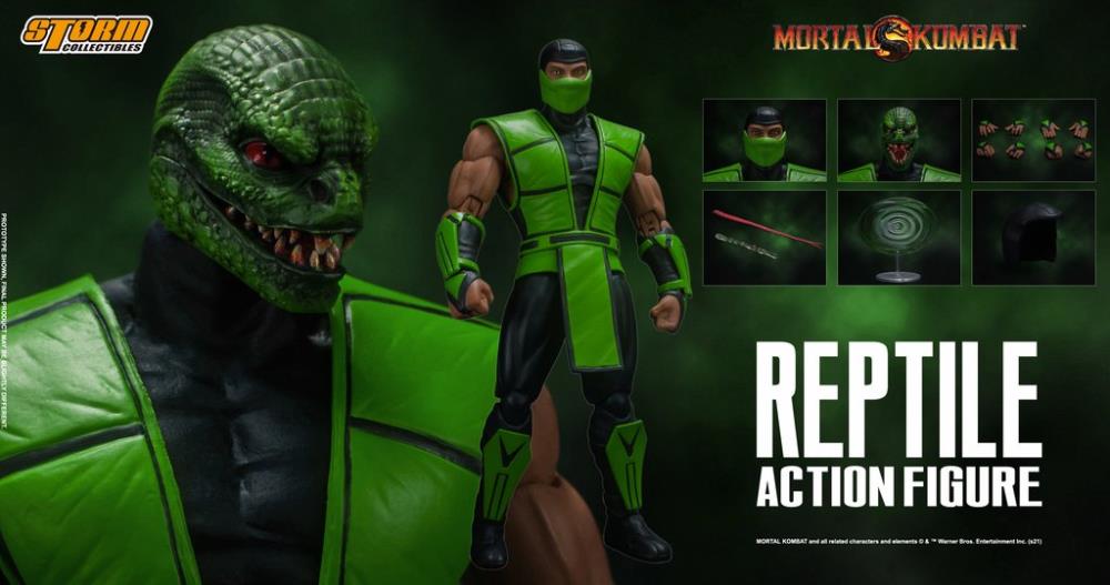 [On Order] Mortal Kombat VS Series Reptile 1/12 Scale Action Figure